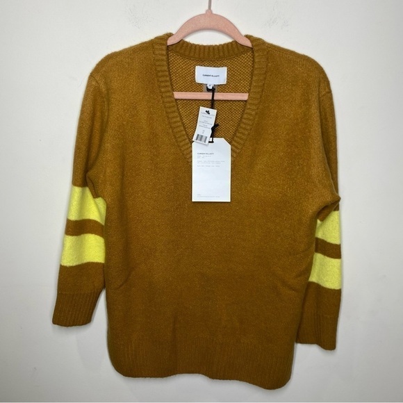 Current/Elliott The 79 Sweater in Brown Sugar - Picture 2 of 6